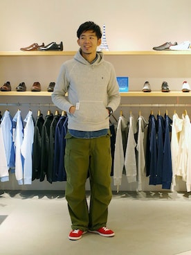 matsu_no_motoさん（メンズ・176cm）の冬コーディネート