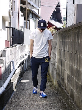 「PATRICK（パトリック）のアイテム（トップス）」を使った、labo_matsuさん（メンズ・176cm）の春コーディネート