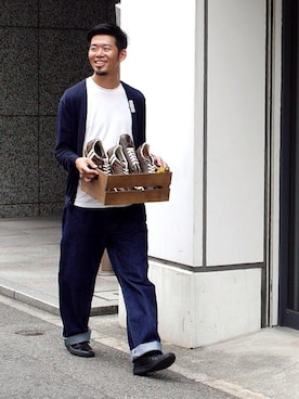 labo_matsuさん（メンズ・176cm）の夏コーディネート