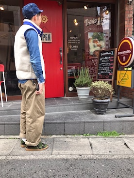 「PATRICK（パトリック）のアイテム」を使った、matsu_no_motoさん（メンズ・176cm）の秋コーディネート