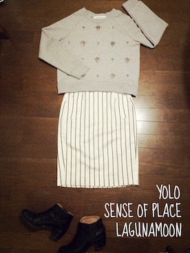 「スエット」｜shoko23さん（レディース・158cm）の冬コーディネート