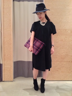 「Q（キュー）のアイテム」を使った、kubさん（レディース・152cm）の夏コーディネート