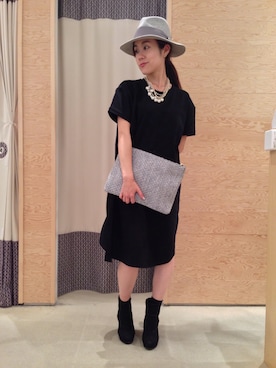 「Q（キュー）のアイテム」を使った、kubさん（レディース・152cm）の夏コーディネート