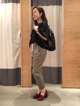 「Q（キュー）のアイテム」を使った、kubさん（レディース・152cm）の夏コーディネート