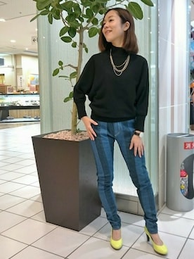 kubさん（レディース・152cm）の秋コーディネート