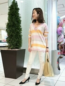 kubさん（レディース・152cm）の冬コーディネート