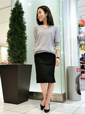 「Q（キュー）のアイテム（アクセサリー）」を使った、kubさん（レディース・152cm）の冬コーディネート