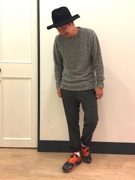 「ディスクブレイズ」｜Hiroyuki Uematsuさん（メンズ・175cm）の秋コーディネート