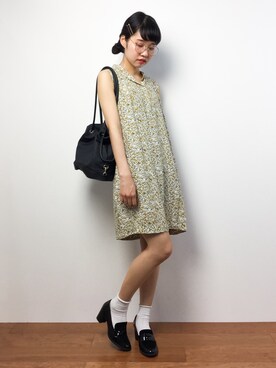 「3wayバッグ」｜hinaさん（レディース・163cm）の夏コーディネート
