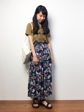 「3wayバッグ」｜hinaさん（レディース・163cm）の夏コーディネート