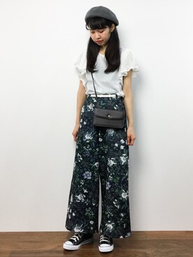 「AIC.（エーアイシー）のアイテム」を使った、hinaさん（レディース・163cm）の夏コーディネート