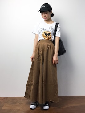 hinaさん（レディース・163cm）の夏コーディネート