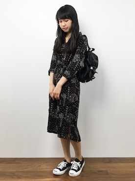 「AIC.（エーアイシー）のアイテム」を使った、hinaさん（レディース・163cm）の夏コーディネート
