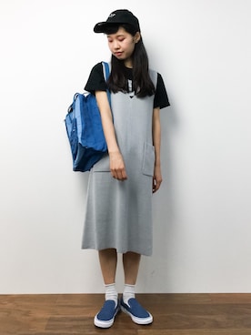 「The DUFFER of ST.GEORGE（ザダファーオブセントジョージ）のアイテム」を使った、hinaさん（レディース・163cm）の秋コーディネート