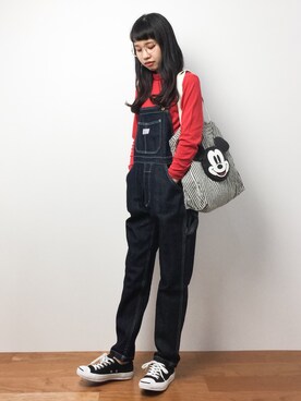 「ハイネックトップス」｜hinaさん（レディース・163cm）の秋コーディネート