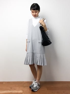 「SUNDUCK（サンダック）のアイテム」を使った、hinaさん（レディース・163cm）の秋コーディネート