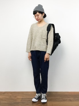 hinaさん（レディース・163cm）の秋コーディネート