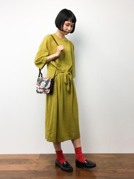 「Accessorize（アクセサライズ）のアイテム」を使った、hinaさん（レディース・163cm）の秋コーディネート