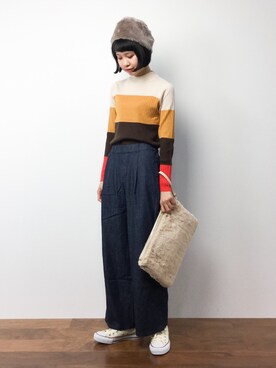 hinaさん（レディース・163cm）の秋コーディネート