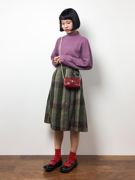 hinaさん（レディース・163cm）の秋コーディネート