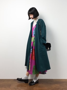 hinaさん（レディース・163cm）の秋コーディネート