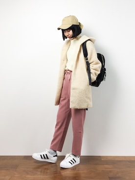 「PAR ICI（パーリッシィ）のアイテム（その他アウター）」を使った、hinaさん（レディース・163cm）の秋コーディネート