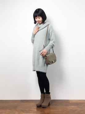 hinaさん（レディース・163cm）の冬コーディネート