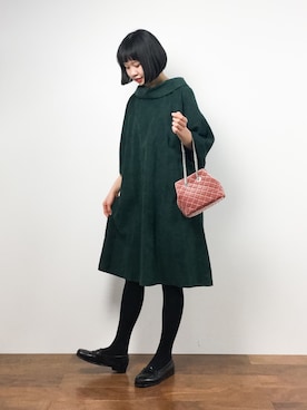 hinaさん（レディース・163cm）の冬コーディネート