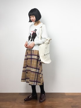 hinaさん（レディース・163cm）の冬コーディネート