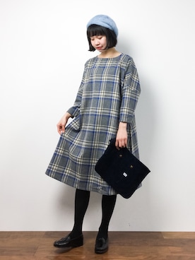 hinaさん（レディース・163cm）の冬コーディネート