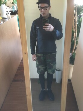 「Buffalo（バッファロー）のアイテム」を使った、キャサさん（メンズ・171cm）の秋コーディネート