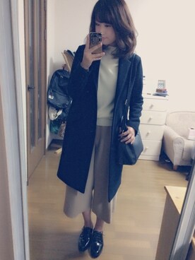 「Bonappetit（ボナペティ）のアイテム」を使った、akaa*さん（レディース・159cm）の秋コーディネート