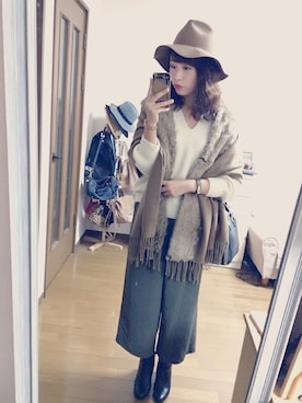 akaa*さん(レディース・159cm)の冬コーディネート