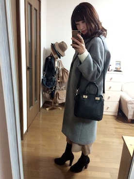 akaa*さん(レディース・159cm)の冬コーディネート