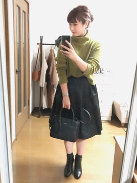 akaa*さん（レディース・159cm）の秋コーディネート