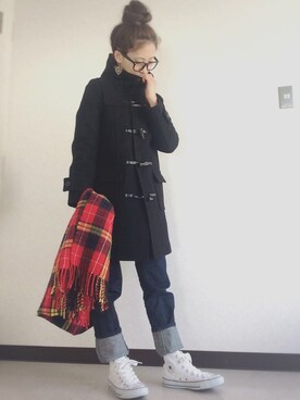 eanさん（レディース・155cm）の冬コーディネート