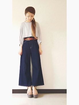 eanさん（レディース・155cm）の夏コーディネート