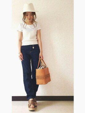 eanさん（レディース・155cm）の夏コーディネート