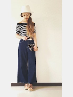 eanさん（レディース・155cm）の夏コーディネート