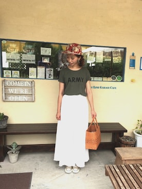 eanさん（レディース・155cm）の夏コーディネート