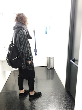 「SWASH（スワッシュ）のアイテム」を使った、higeさん（メンズ・165cm）の秋コーディネート