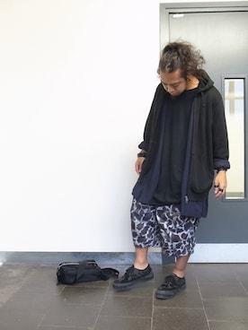 「JULIEN DAVID（ジュリエンデビッド）のアイテム」を使った、higeさん（メンズ・165cm）の秋コーディネート