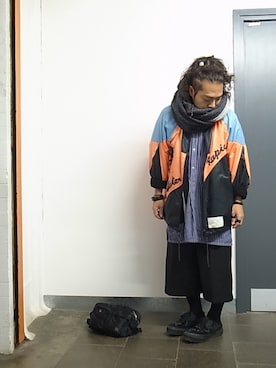 「JULIEN DAVID（ジュリエンデビッド）のアイテム」を使った、higeさん（メンズ・165cm）の秋コーディネート