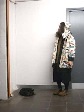 「JULIEN DAVID（ジュリエンデビッド）のアイテム（パンツ）」を使った、higeさん（メンズ・165cm）の秋コーディネート