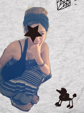 「ひざ丈スカート」｜「アイテム（ワンピース/ドレス）」を使った、ayumiiiiiinさん（レディース・165cm）の夏コーディネート