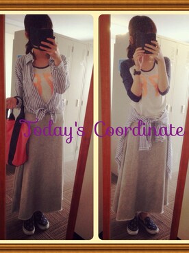 なんなんさんのコーディネート