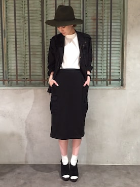 「M65」｜OGATAさん（レディース・164cm）の夏コーディネート