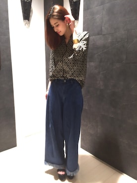 「ボヘミアン」｜OGATAさん（レディース・164cm）の春コーディネート