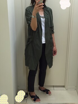 mamachanさん（レディース・168cm）の春コーディネート