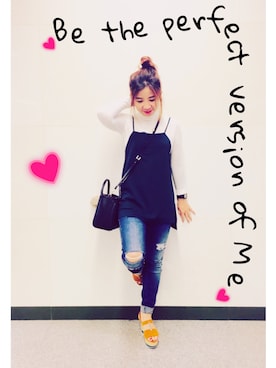 「PULL&BEAR（プルアンドベア）のアイテム（その他トップス）」を使った、tlh1989さん（レディース・152cm）の冬コーディネート